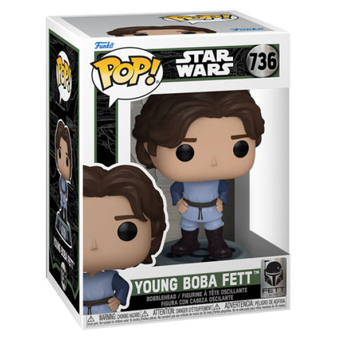 Image of Star Wars: Fett Legacy - Young Boba Fett Pop! Vinyl