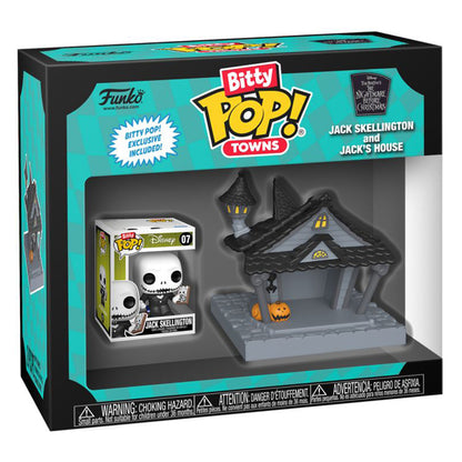 The Nightmare Before Christmas - Jack at Home Bitty Pop! Town