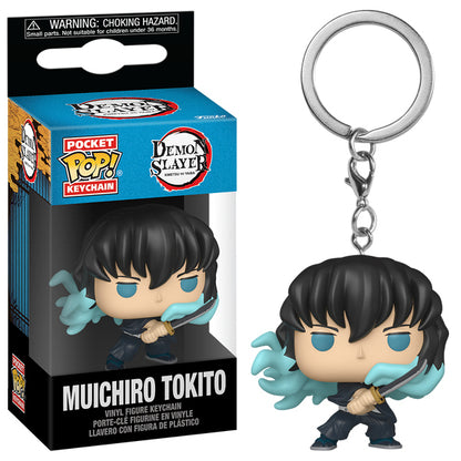 Demon Slayer - Muichiro Tokito (Attack) Pop! Pocket Keychain