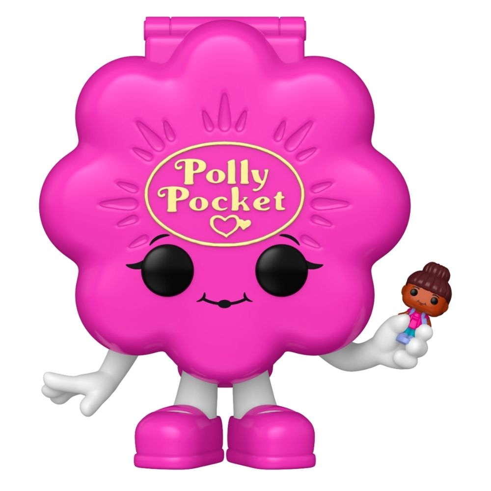 Retro Toys: Polly Pocket - Flower Shell (Pink) Pop! Vinyl