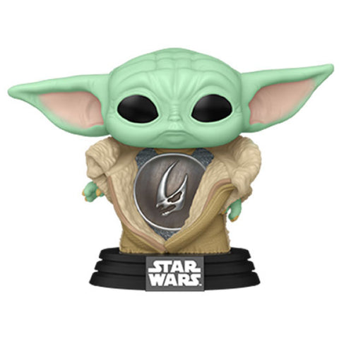 Image of Star Wars: The Mandalorian - Din Grogu with Armor Pop! Vinyl