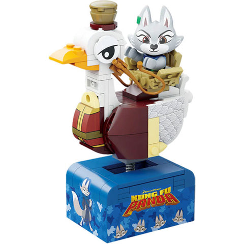 Image of Kung Fu Panda - Zhen's Cosrider Building Block Construction Set (136 Pieces)