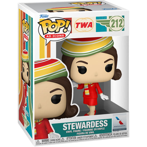 Ad Icons: TWA - Stewardess Pop! Vinyl