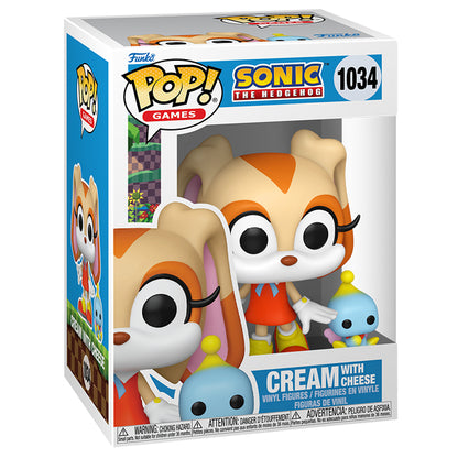 Sonic the Hedgehog - Cream with Cheese Pop! Vinyl