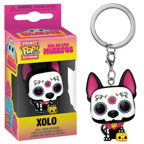 Image of Dia De Los Muertos - Xolo Pop! Keychain