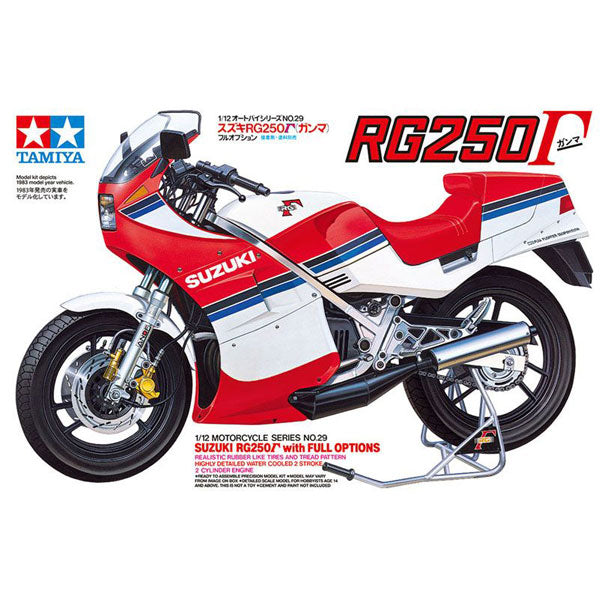 Tamiya Suzuki Rg250 F Full Options 1:12 Model Kit