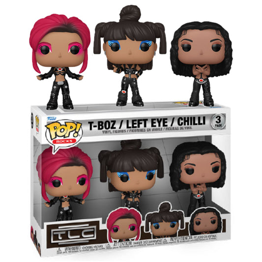 TLC: No Scrubs - T-Boz, Left Eye & Chilli Pop! Vinyl 3 Pack