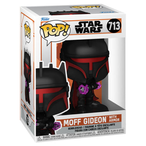 Image of Star Wars: The Mandalorian - Moff Gideon with Armor Pop! Vinyl