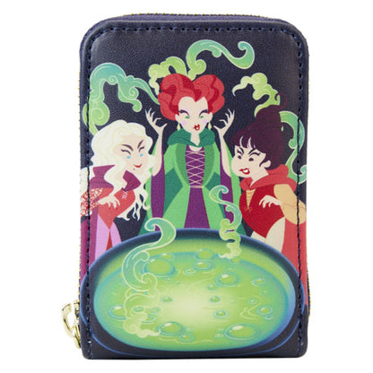 Loungefly - Hocus Pocus - Sanderson Sisters Cauldron Glow Accordion Wallet