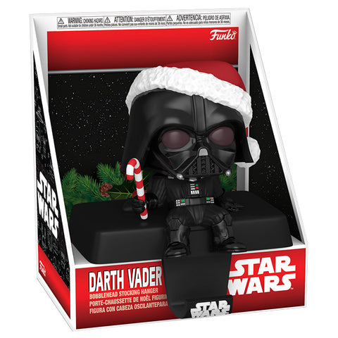 Image of Star Wars - Darth Vader Pop! Edge-Sitter Stocking Hanger