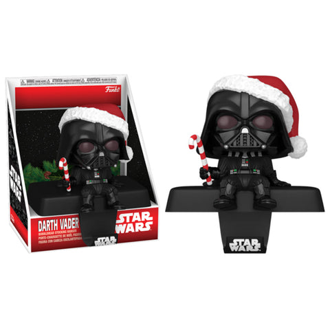 Image of Star Wars - Darth Vader Pop! Edge-Sitter Stocking Hanger