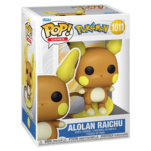 Pokemon - Alolan Raichu Pop! Vinyl