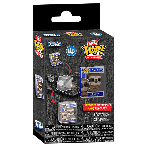 Funko - Bitty Pop! Wearables - Bitty Pop! Pin Case Vinyl 4 Pack