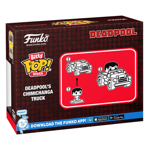 Marvel Comics - Deadpool with Food Truck Bitty Pop! Ride