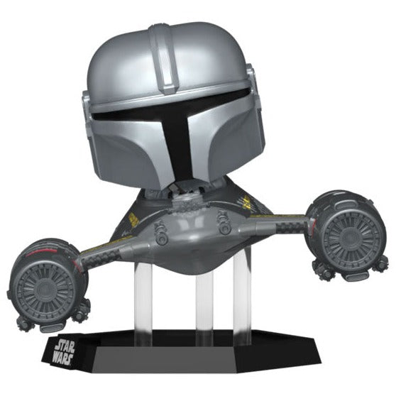 Star Wars: Mandalorian - Mandalorian in N-1 Starfighter & R5-D4 Pop! Vinyl Ride