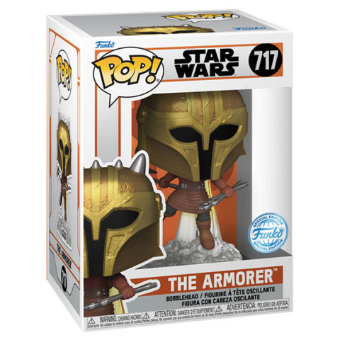 Image of Star Wars: The Mandalorian - The Armorer with Jetpack US Exclusive Pop! Vinyl