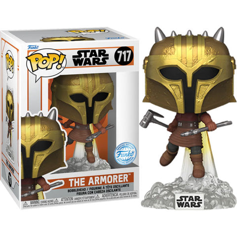 Image of Star Wars: The Mandalorian - The Armorer with Jetpack US Exclusive Pop! Vinyl