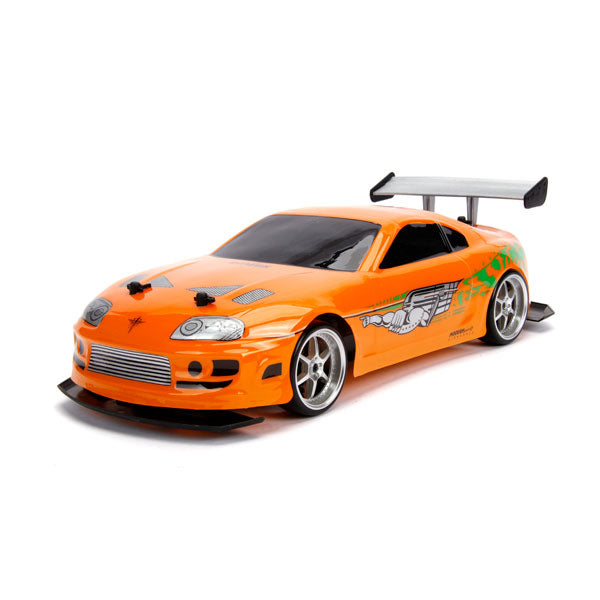 Fast & Furious - 1995 Toyota Supra (Orange) 1:10 Remote Control Car