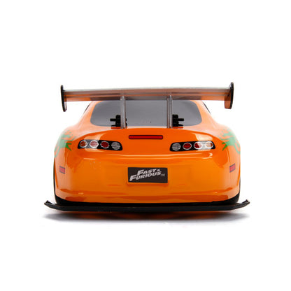 Fast & Furious - 1995 Toyota Supra (Orange) 1:10 Remote Control Car