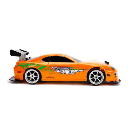 Fast & Furious - 1995 Toyota Supra (Orange) 1:10 Remote Control Car