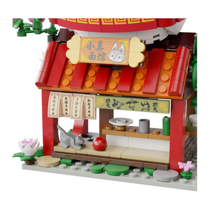 Kung Fu Panda - Zhen's Ramen Stall Mini Street View Building Block Construction Set (359 Pieces)