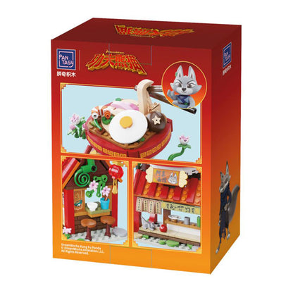 Kung Fu Panda - Zhen's Ramen Stall Mini Street View Building Block Construction Set (359 Pieces)