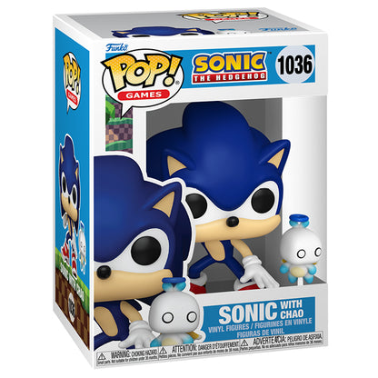 Sonic the Hedgehog - Sonic with Chao Pop! Vinyl