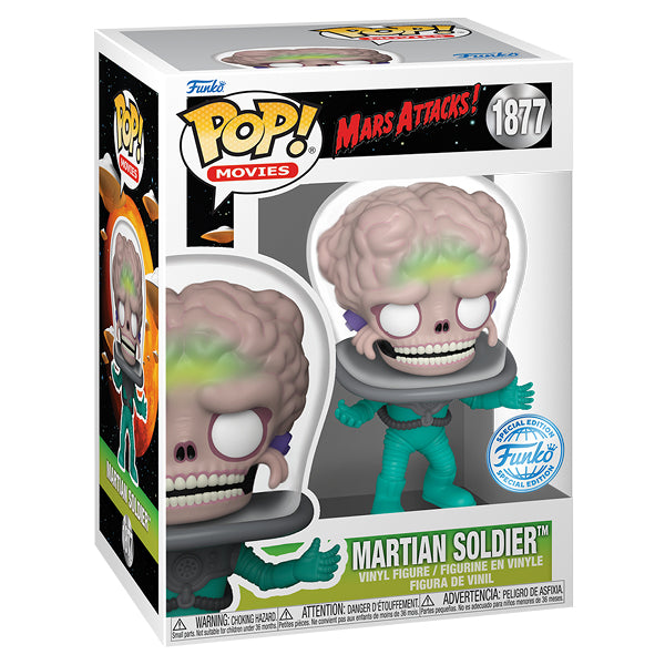 Mars Attacks - Martian Soldier US Exclusive Pop! Vinyl