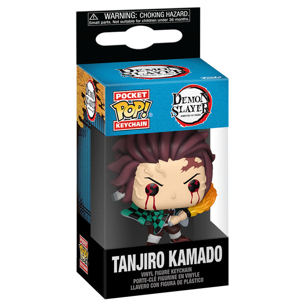 Demon Slayer - Tanjiro Kamado (Sun Breathing) Pop! Pocket Keychain