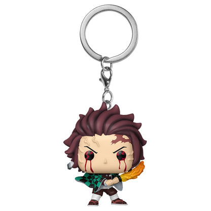 Demon Slayer - Tanjiro Kamado (Sun Breathing) Pop! Pocket Keychain