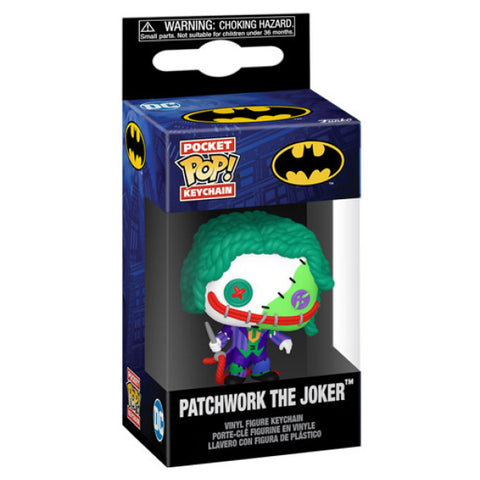 Image of DC Comics - Joker Patchwork Pop! Keychain