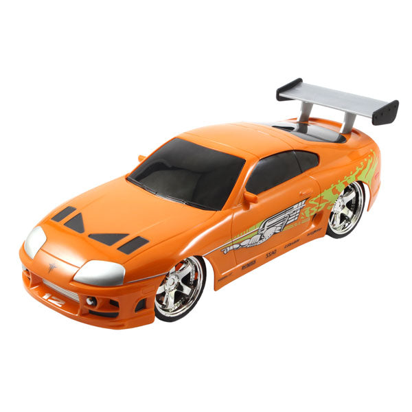 Fast & Furious - 1995 Toyota Supra (Orange) 1:16 Remote Control Car