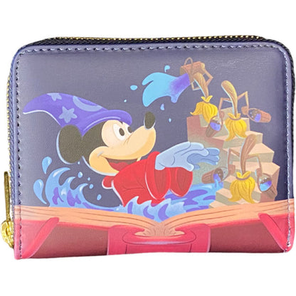 Loungefly - Fantasia - Sorcerer Mickey Zip Around US Exclusive Wallet