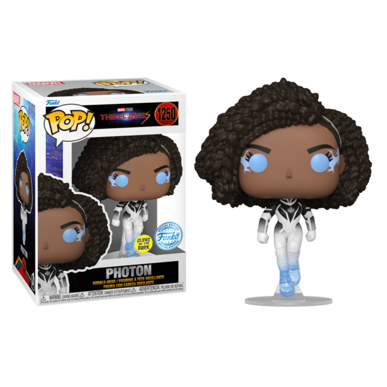 The Marvels (2023) - Photon US Exclusive Glow Pop! Vinyl