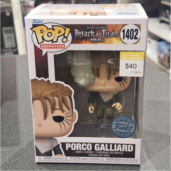 Attack On Titan Porco Galliard Pop! Vinyl