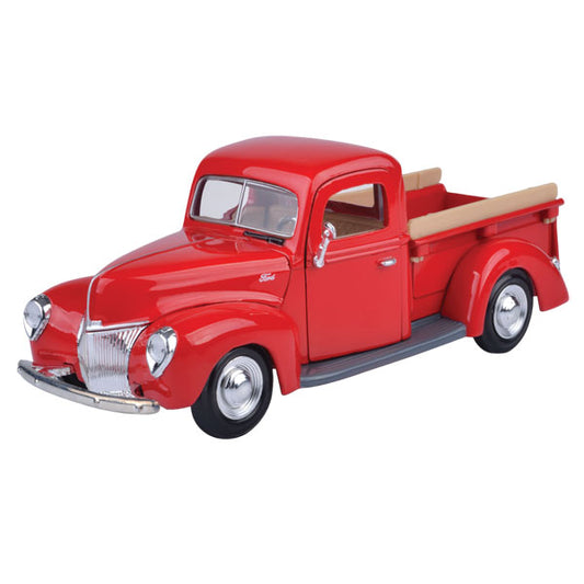 Timeless Legends - 1:24 Scale 1940 Ford Pickup [Red]