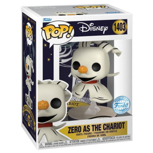 The Nightmare Before Christmas - Zero as the Chariot US Exclusive Pop! Vinyl