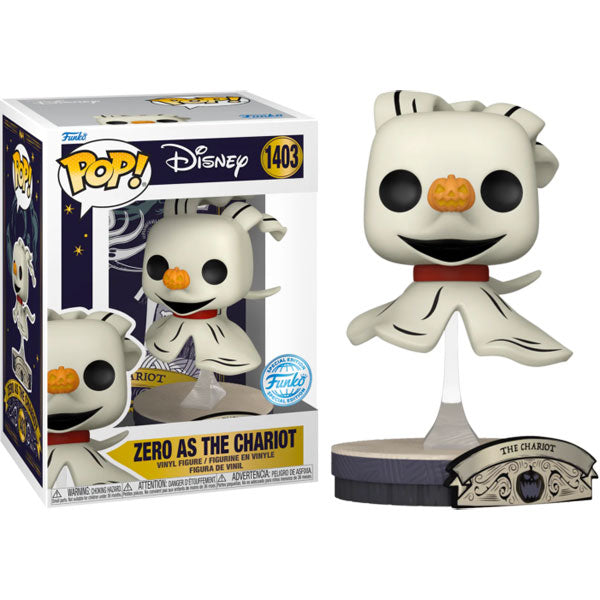 The Nightmare Before Christmas - Zero as the Chariot US Exclusive Pop! Vinyl