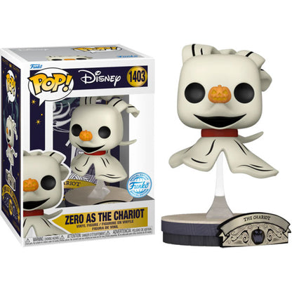 The Nightmare Before Christmas - Zero as the Chariot US Exclusive Pop! Vinyl