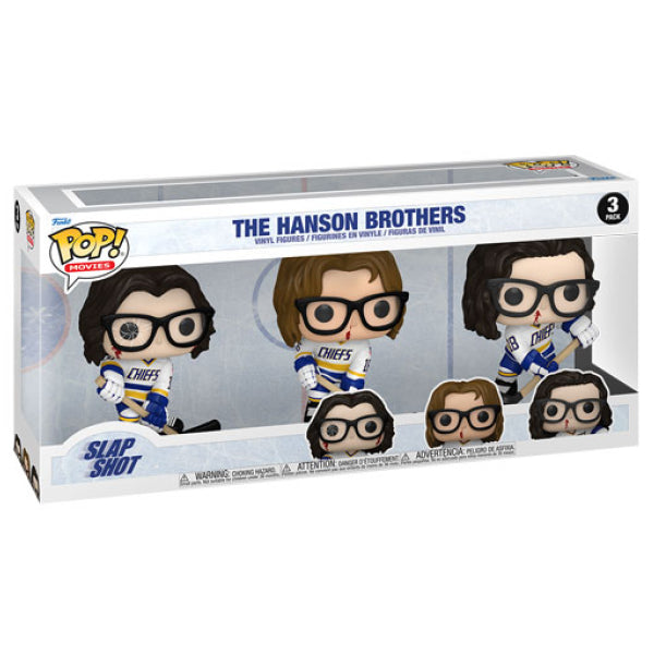 Slap Shot - The Hansons Pop! Vinyl 3 Pack