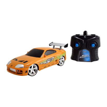 Fast & Furious - 1995 Toyota Supra-Orange 1:24 Remote Control Car