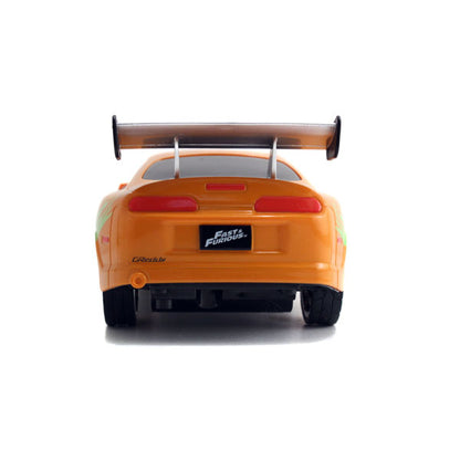 Fast & Furious - 1995 Toyota Supra-Orange 1:24 Remote Control Car