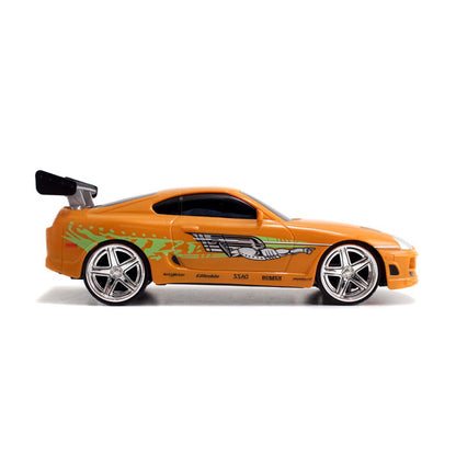 Fast & Furious - 1995 Toyota Supra-Orange 1:24 Remote Control Car