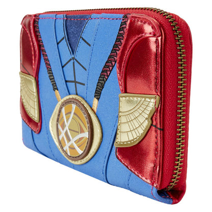 Loungefly - Marvel - Metallic Doctor Strange Cosplay Zip Around Wallet