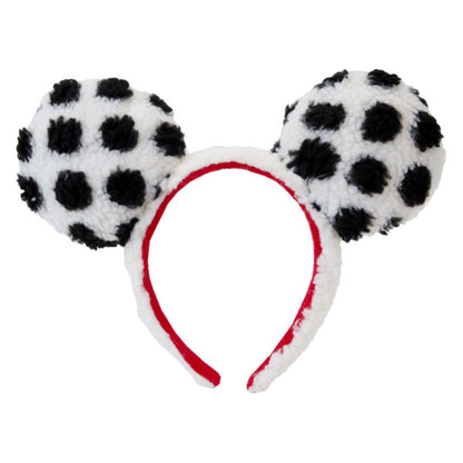 Loungefly - Disney - Minnie Rocks The Dots Sherpa Headband