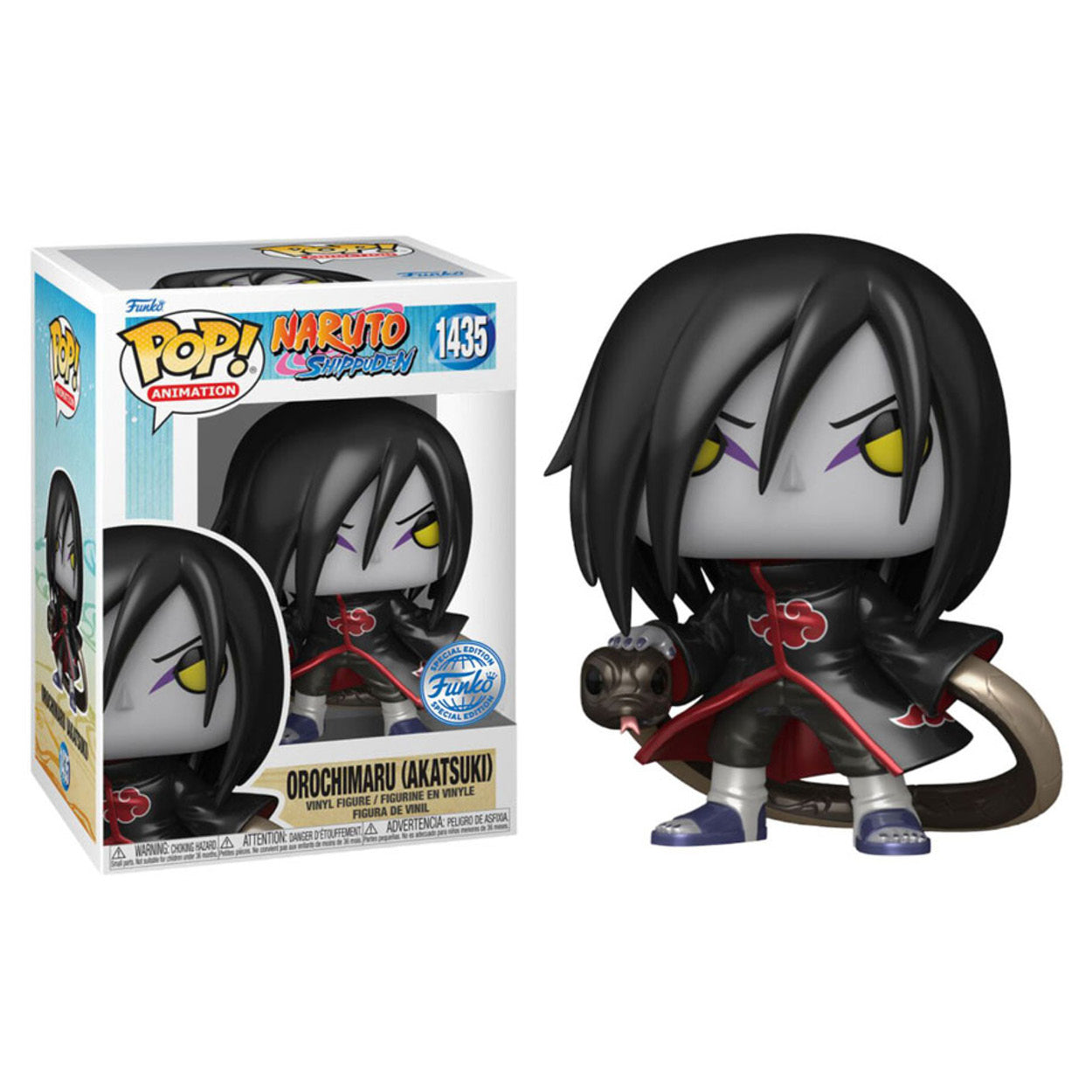 Naruto - Orochimaru (Akatsuki) US Exclusive Metallic Pop! Vinyl