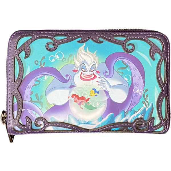 Loungefly - Disney Villains - Ursula Scene Zip US Exclusive Wallet