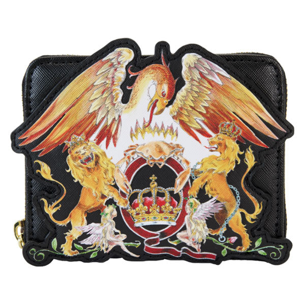 Loungefly - Queen - Crest Logo Zip Around Wallet