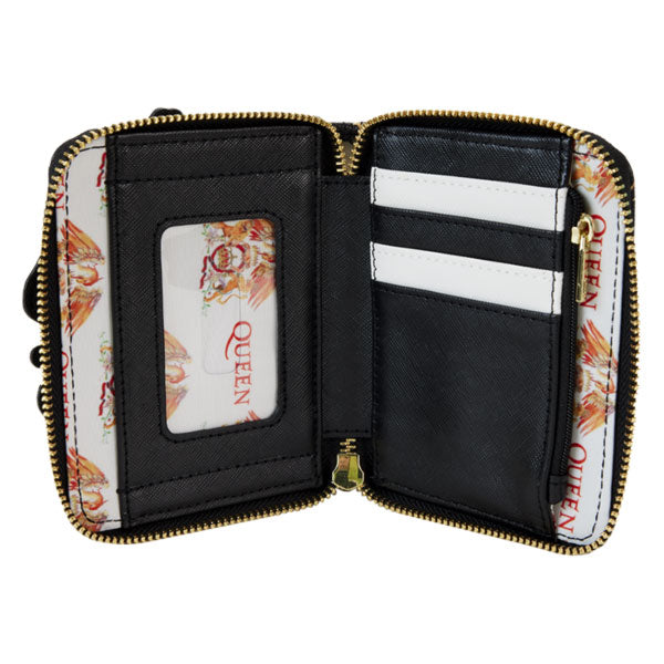 Loungefly - Queen - Crest Logo Zip Around Wallet