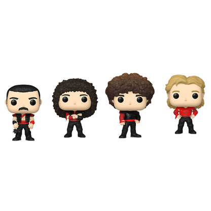 Queen - Freddie Mercury, Brian May, John Deacon & Roger Taylor Pop! Vinyl 4 Pack